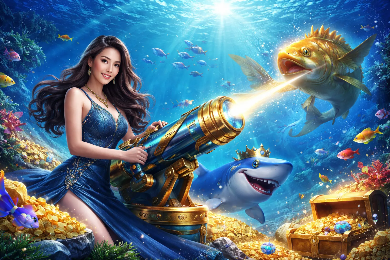 Thế giới bắn cá TA 88 đầy màu sắc
